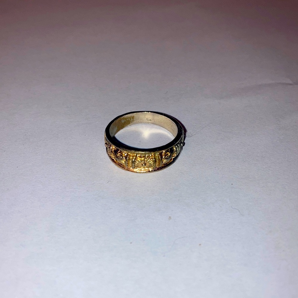 Simple Gold Plated Ring